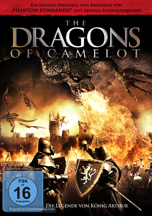 Dragons of Camelot - German DVD movie cover