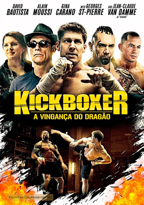 Kickboxer: Vengeance - Portuguese Movie Cover