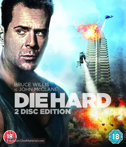 Die Hard - British Blu-Ray movie cover