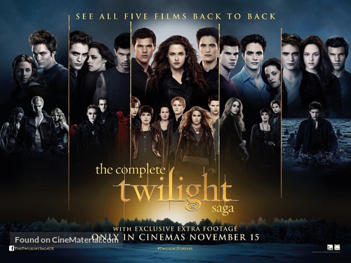 The Twilight Saga: Breaking Dawn - Part 2 - British Movie Poster