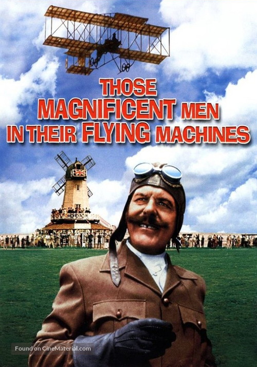 Those Magnificent Men In Their Flying Machines - DVD movie cover