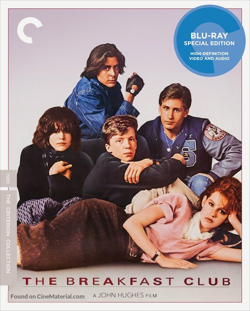 The Breakfast Club - Blu-Ray movie cover
