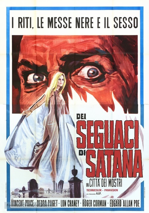 The Haunted Palace - Italian Movie Poster