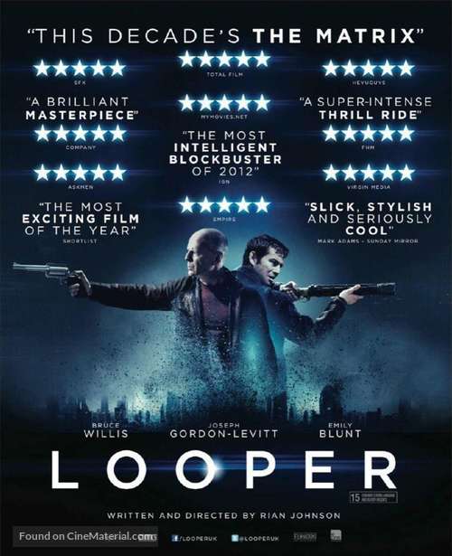 Looper - British Movie Poster