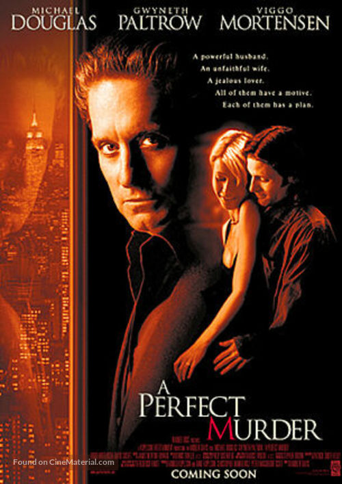 A Perfect Murder - Movie Poster