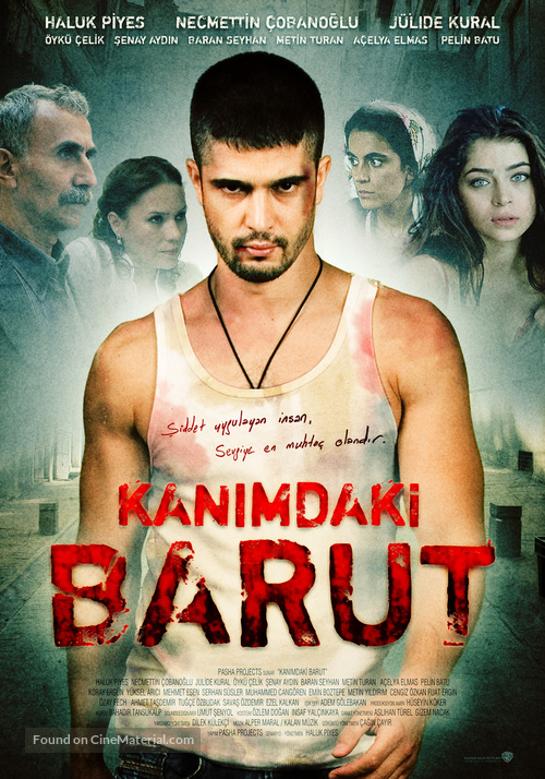 Kanimdaki barut - Turkish Movie Poster