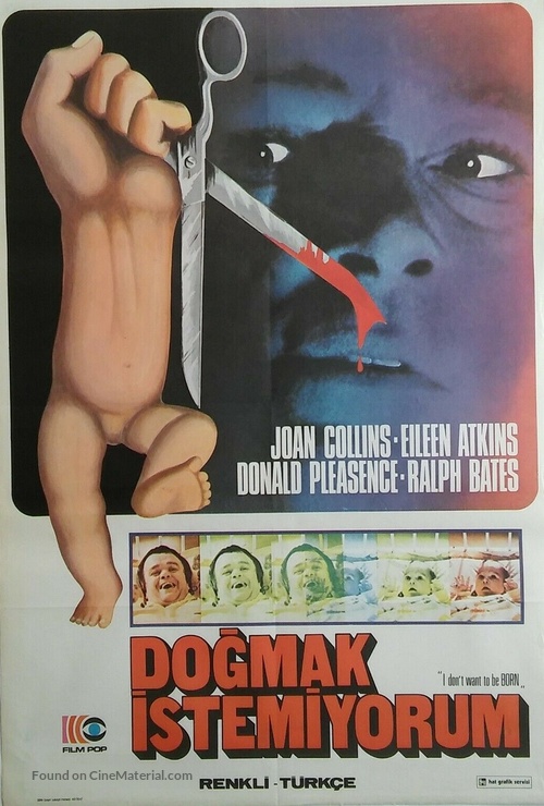 I Don&#039;t Want to Be Born - Turkish Movie Poster