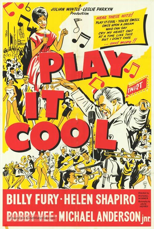 Play It Cool - British Movie Poster