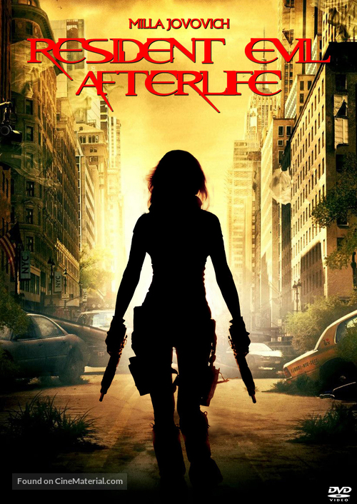 Resident Evil: Afterlife - DVD movie cover