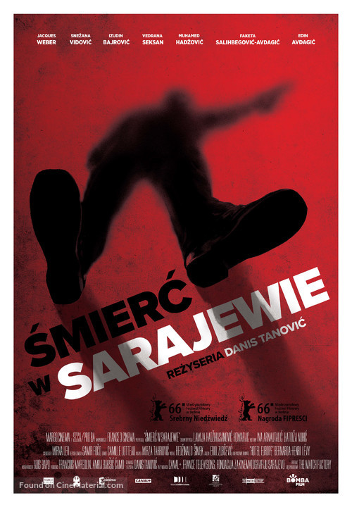 Smrt u Sarajevu - Polish Movie Poster