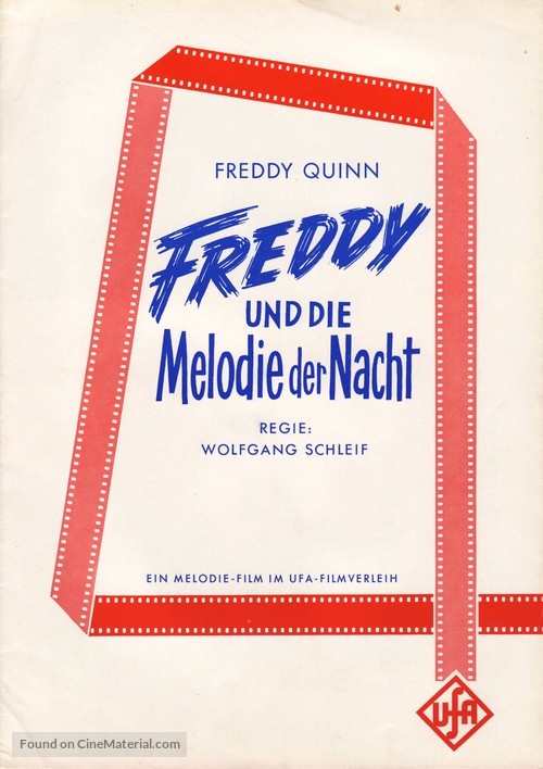 Freddy und die Melodie der Nacht - German poster