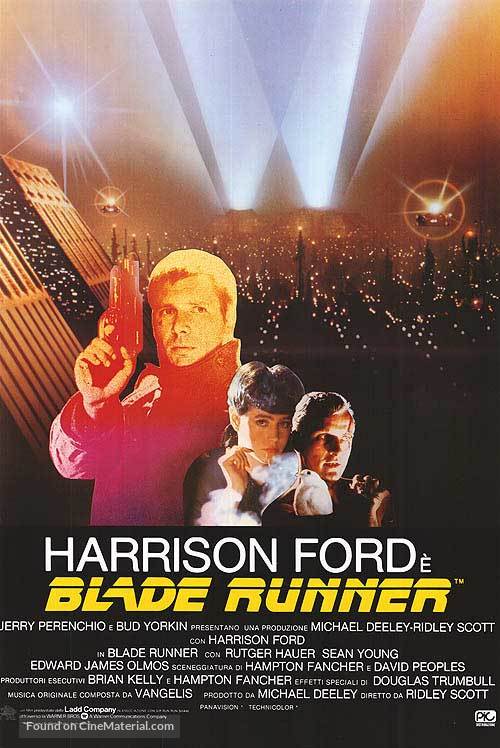 Blade Runner - Italian Movie Poster