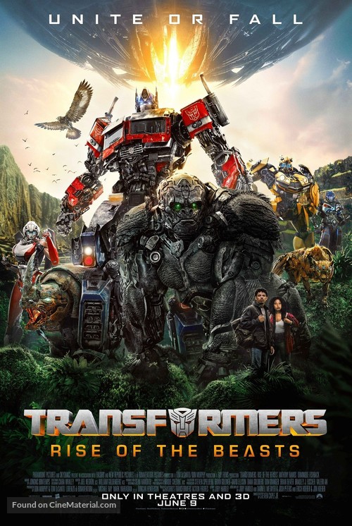 Transformers: Rise of the Beasts - Movie Poster