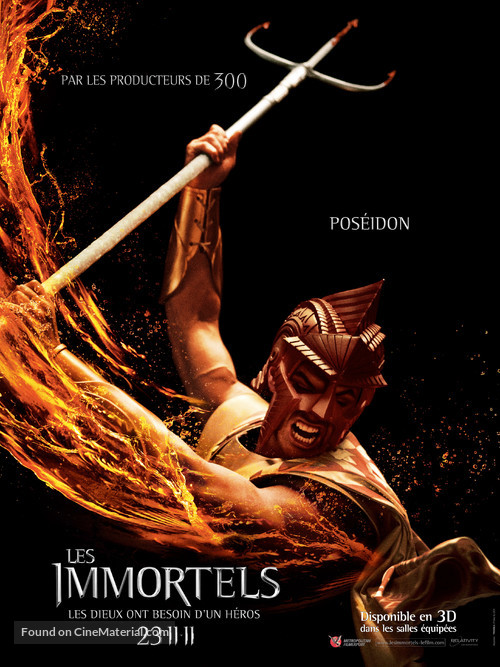 Immortals - French Movie Poster