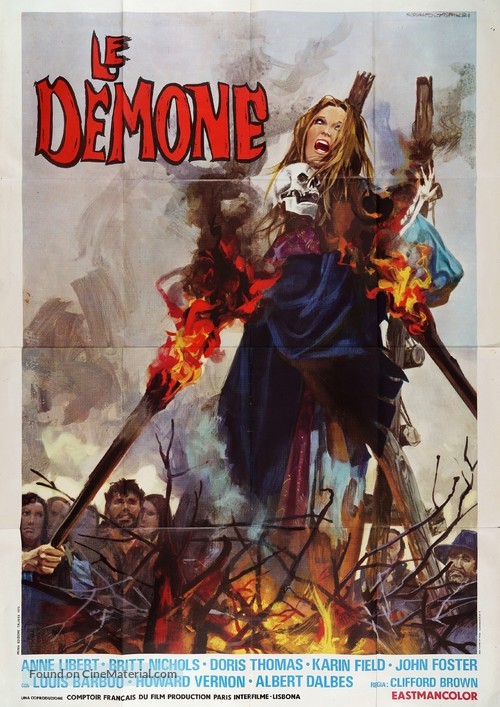 Les d&eacute;mons - Italian Movie Poster