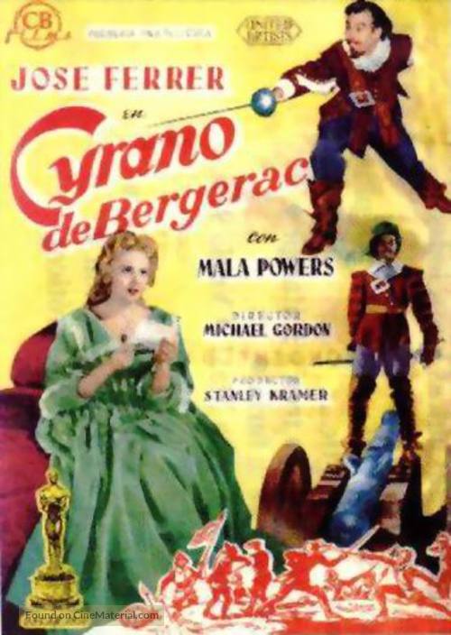 Cyrano de Bergerac - Spanish Movie Poster