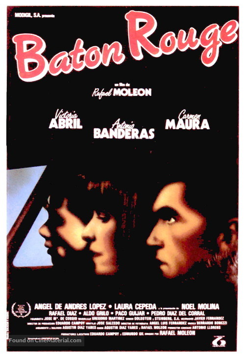 B&acirc;ton rouge - Spanish Movie Poster