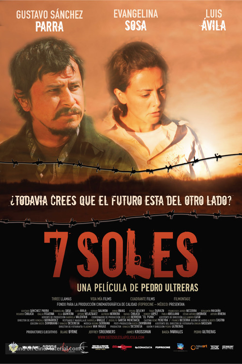 7 soles - Mexican Movie Poster