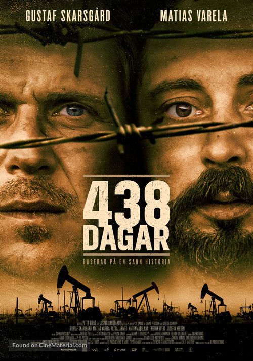 438 Dagar - Swedish Movie Poster