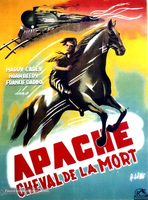 The Devil Horse - French Movie Poster