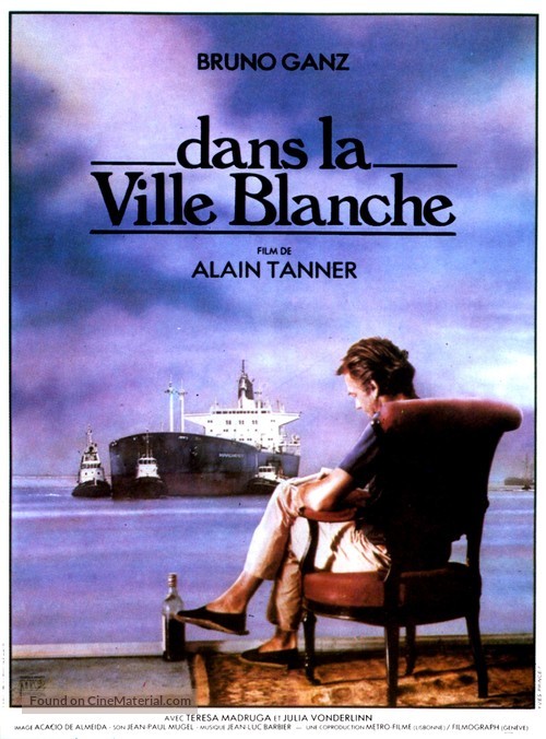 Dans la ville blanche - French Movie Poster