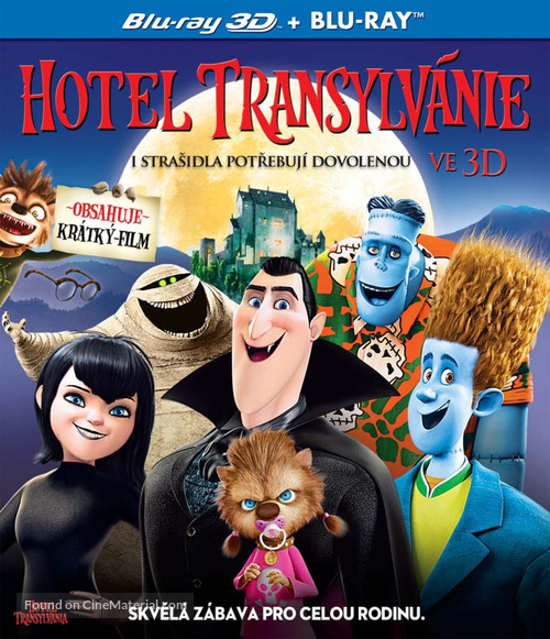 Hotel Transylvania - Czech Blu-Ray movie cover