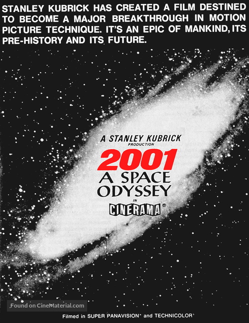 2001: A Space Odyssey - poster