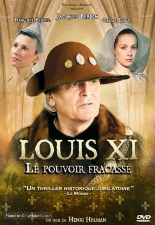 Louis XI, le pouvoir fracass&eacute; - French DVD movie cover