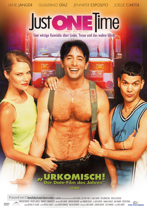 Just One Time - German DVD movie cover