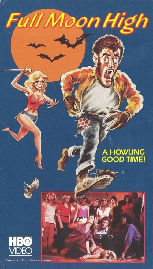 Full Moon High - VHS movie cover