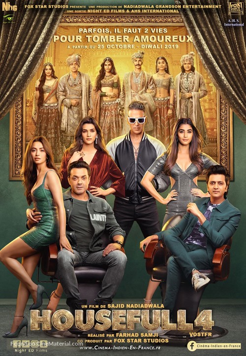 Housefull 4 - French Movie Poster