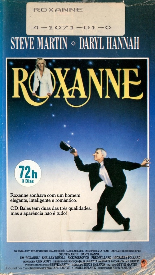 Roxanne - Brazilian VHS movie cover