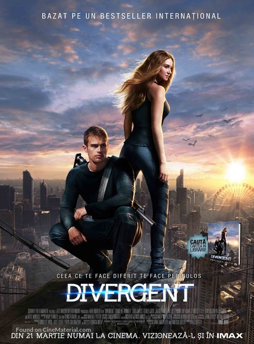 Divergent - Romanian Movie Poster