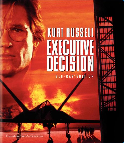 Executive Decision - Blu-Ray movie cover
