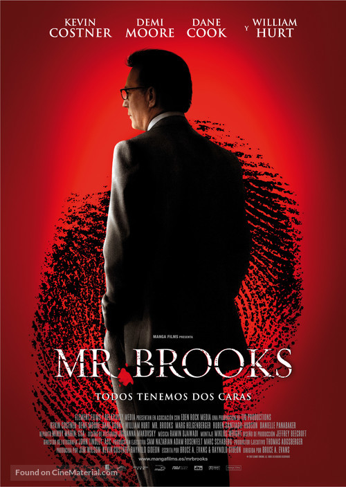 Mr. Brooks - Spanish Movie Poster