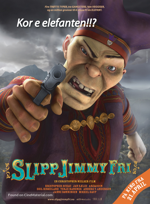 Free Jimmy - Norwegian Movie Poster