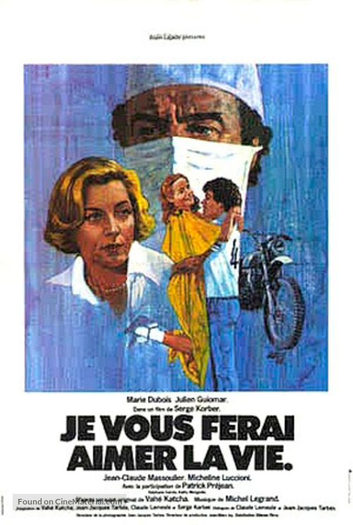 Je vous ferai aimer la vie - French Movie Poster