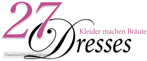27 Dresses - German Logo