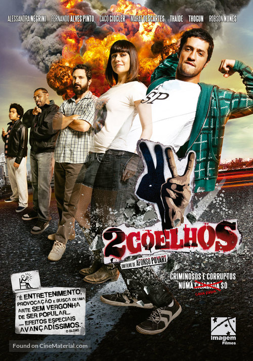 Dois Coelhos - Brazilian Movie Poster