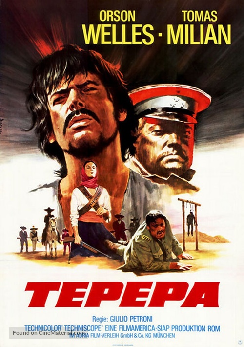 Tepepa - German Movie Poster
