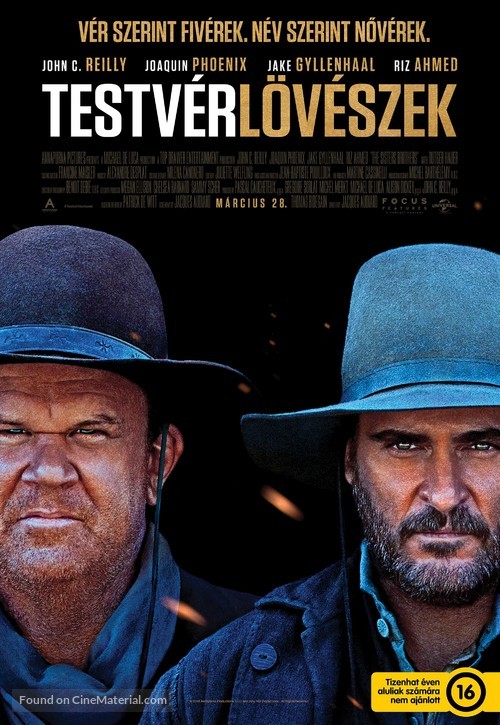 The Sisters Brothers - Hungarian Movie Poster