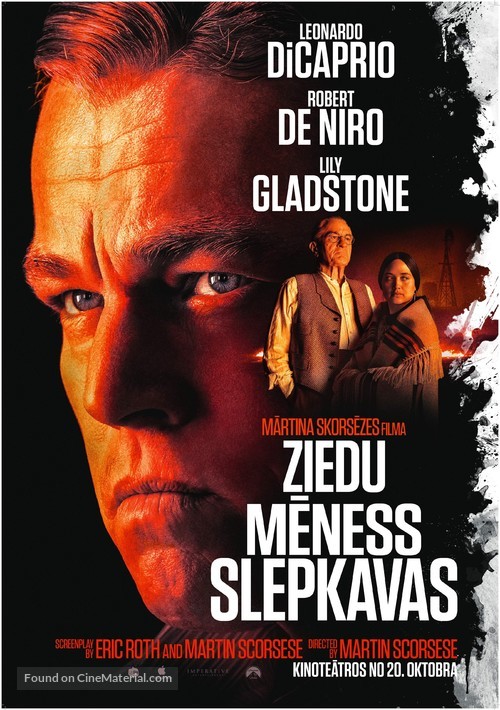 Killers of the Flower Moon - Latvian Movie Poster