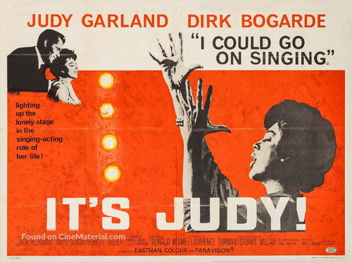 I Could Go on Singing - British Movie Poster