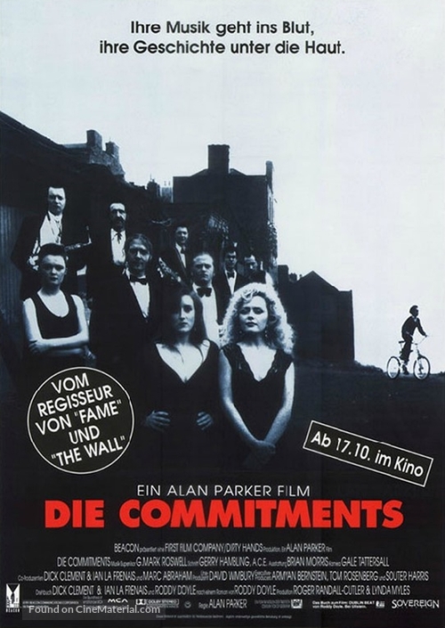 The Commitments - German Movie Poster