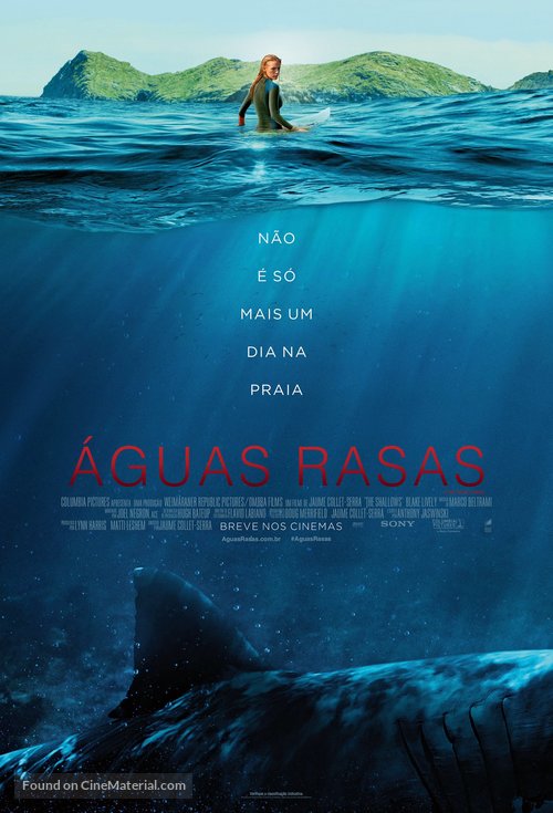 The Shallows - Brazilian Movie Poster