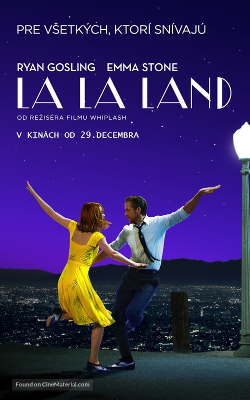 La La Land - Slovak Movie Poster