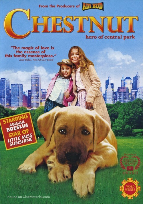 Chestnut: Hero of Central Park - DVD movie cover