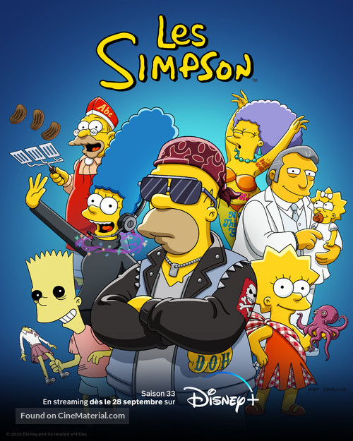 &quot;The Simpsons&quot; - French Movie Poster