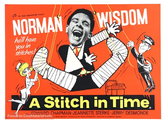 A Stitch in Time (1963) British movie poster