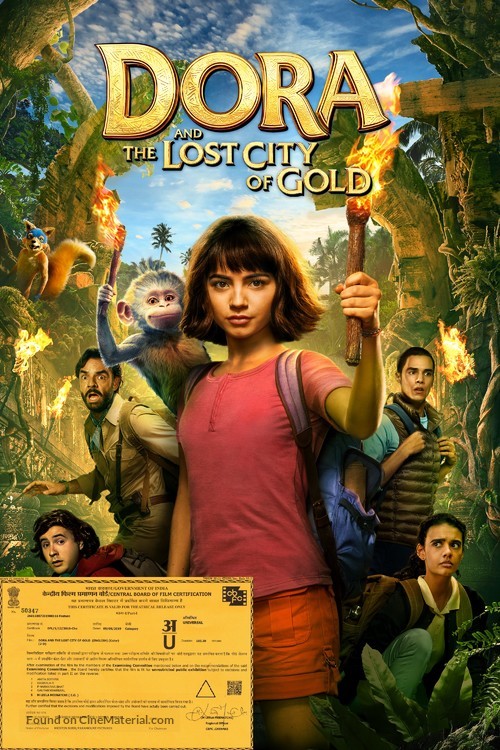 Dora and the Lost City of Gold - Indian Video on demand movie cover